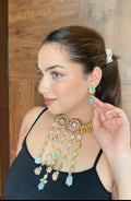 Sahar Neckpiece- Waterfall