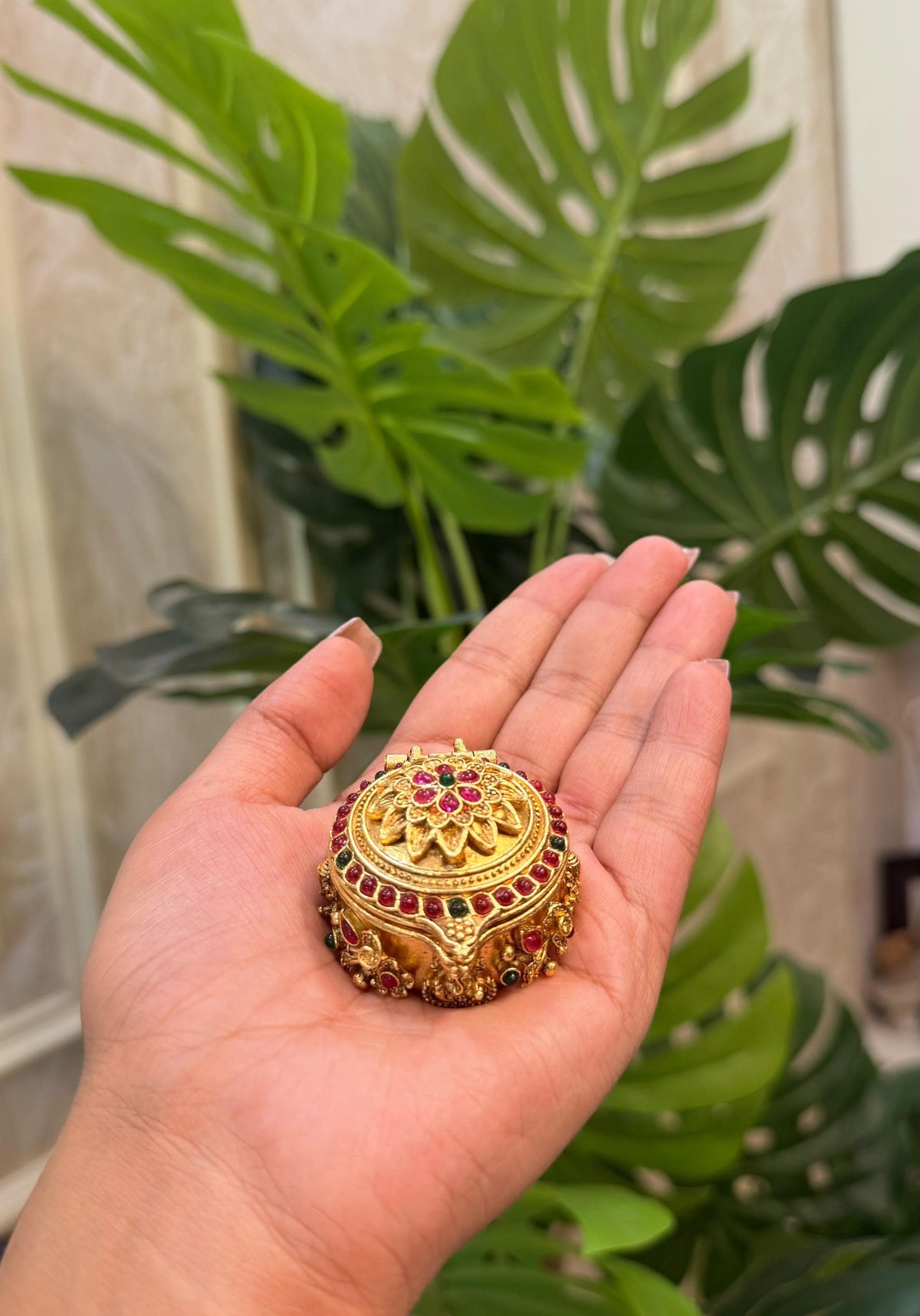 Divine Ganesha Sindoor Box