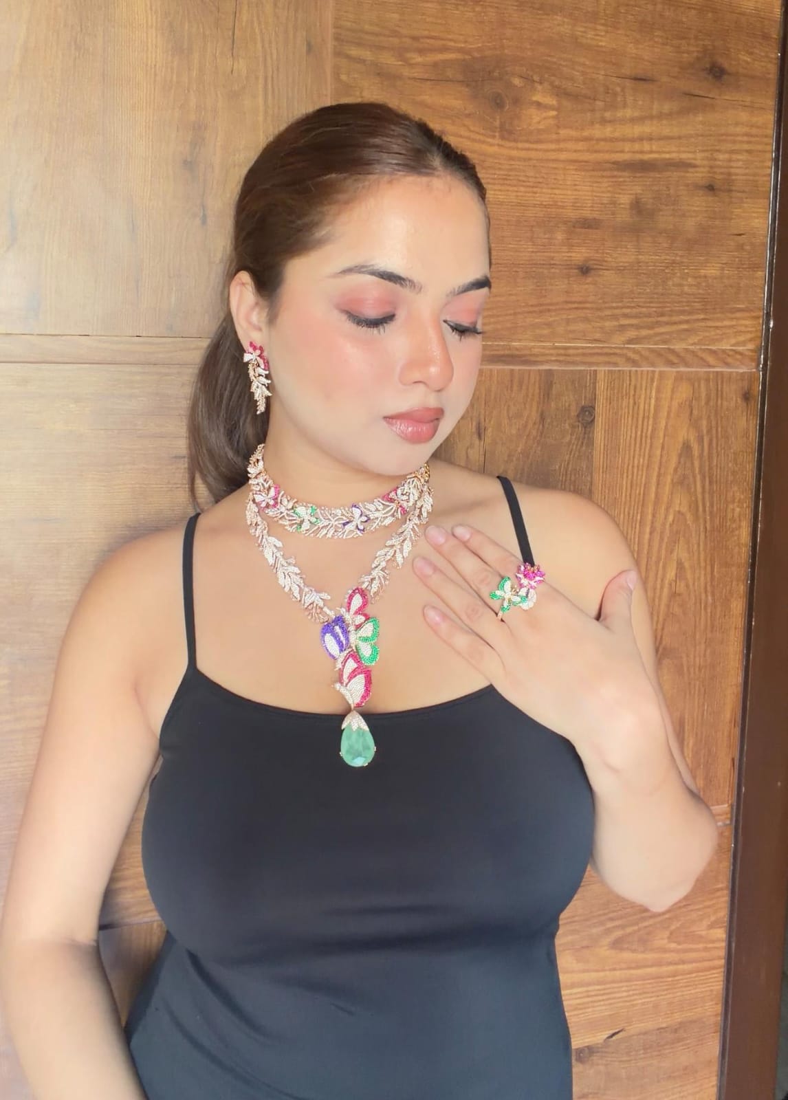 Butterfly Monarch Neckpiece