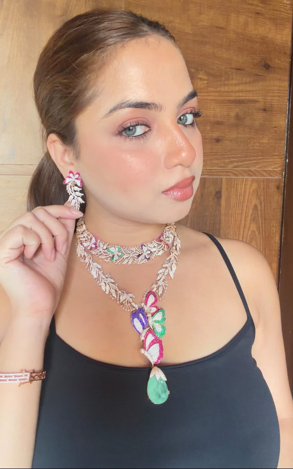 Butterfly Monarch Neckpiece