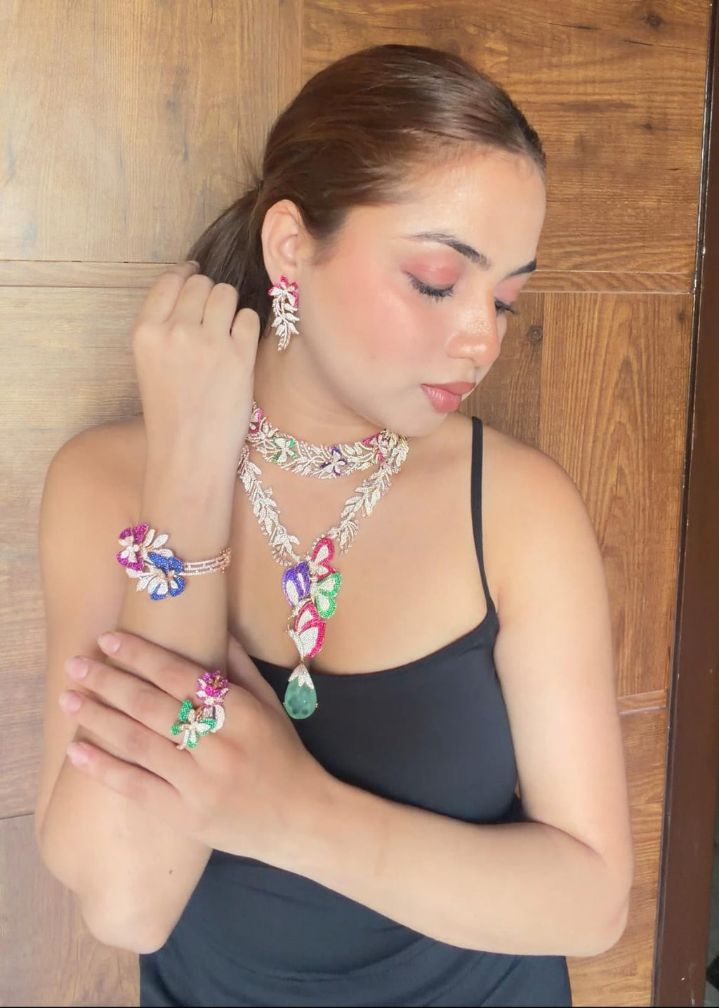 Butterfly Monarch Neckpiece
