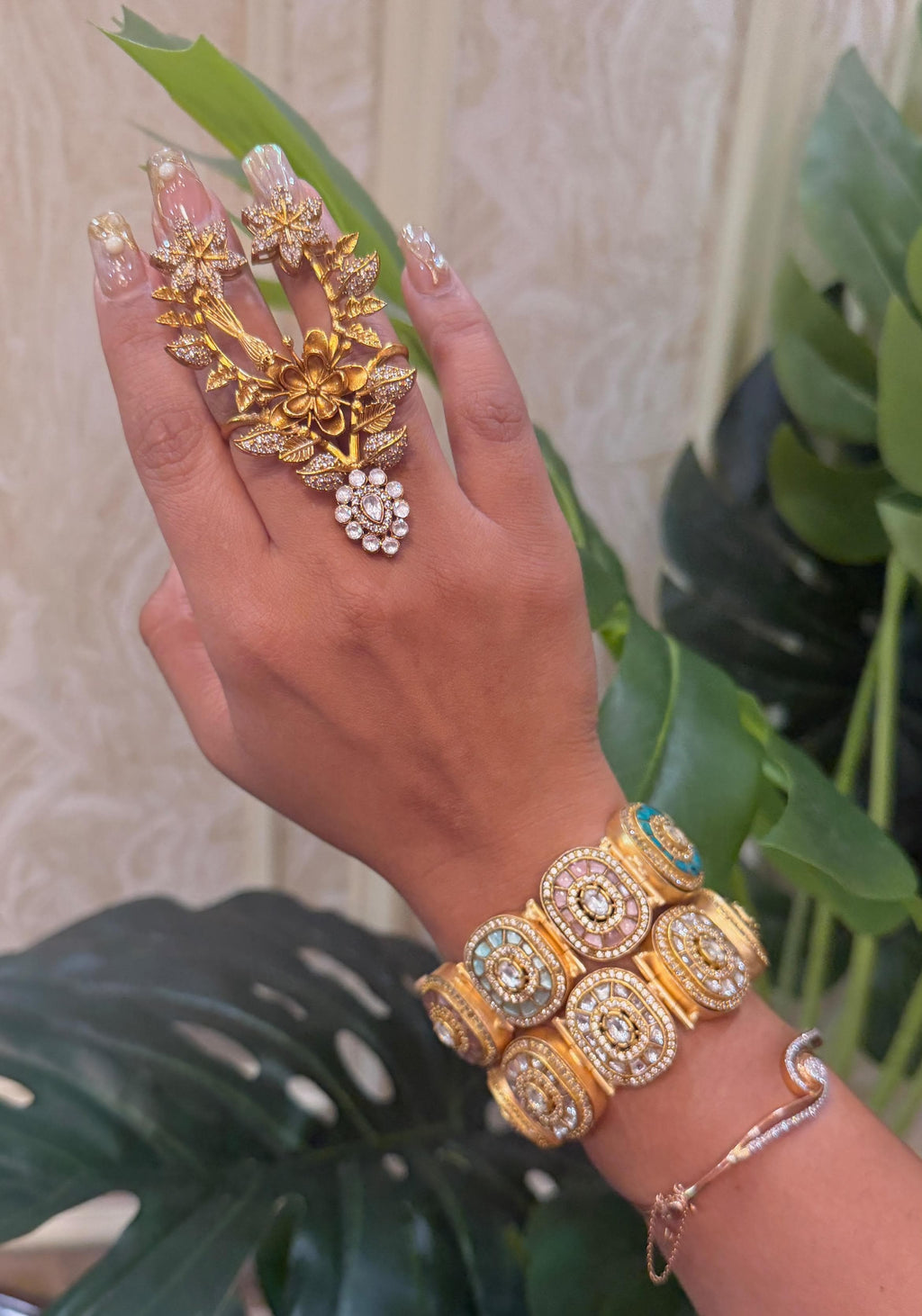 Myra- 2 Finger Ring