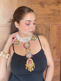 Falguni neckpiece -karwachauth Edit