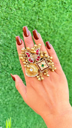 Butterfly ring - Pink image 1