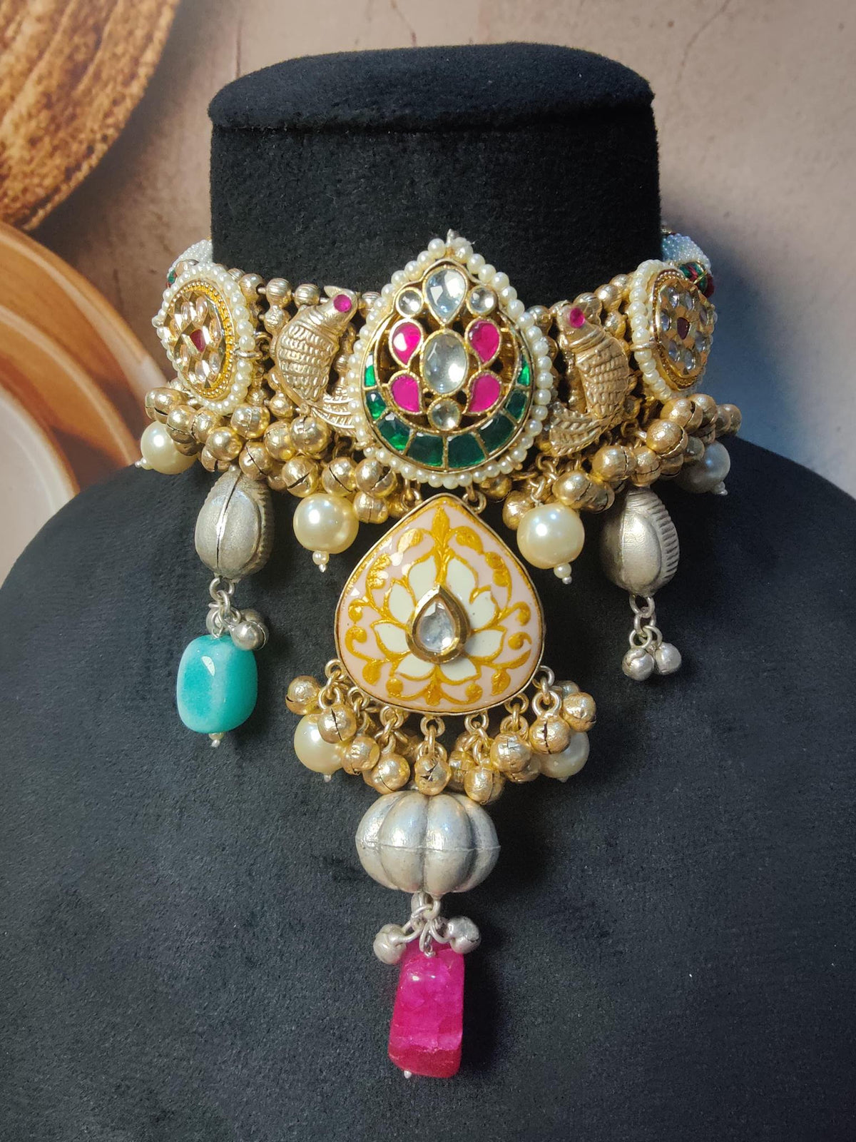Handcrafted statement chokers image 2