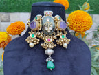 Deeksha choker - purple image 2