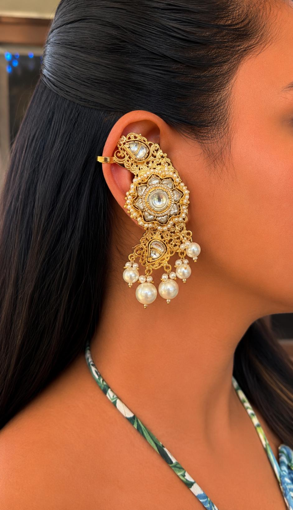 Jhilmil Earcuff - White image