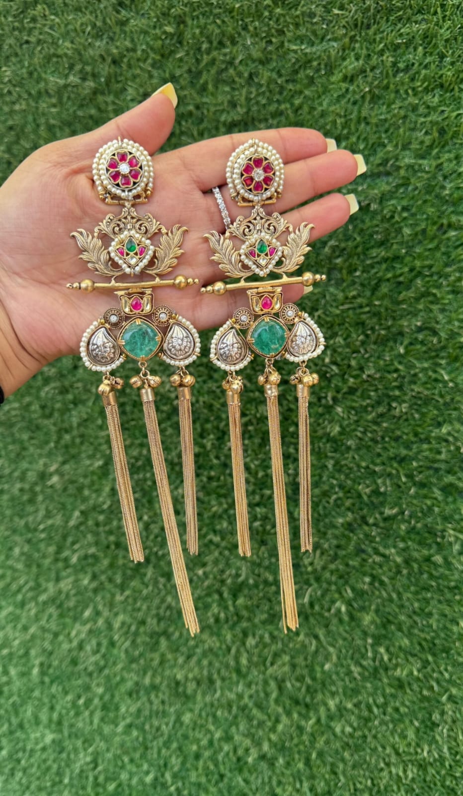 Isha earrings image 8