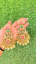 Amara earrings- pink image 0
