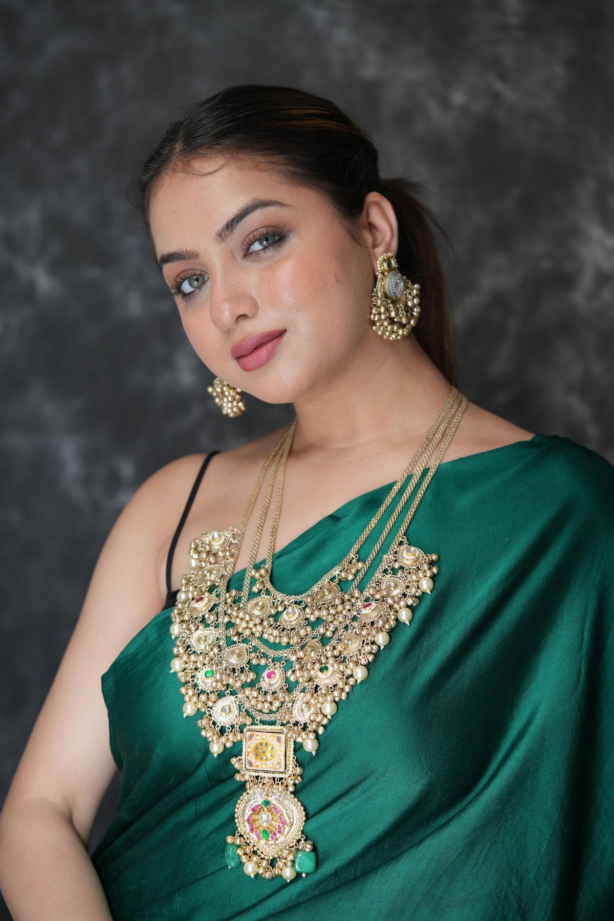 3 layered maharani haar image 2