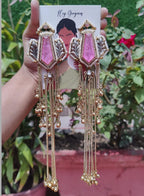 Noor Earring - Light Pink image