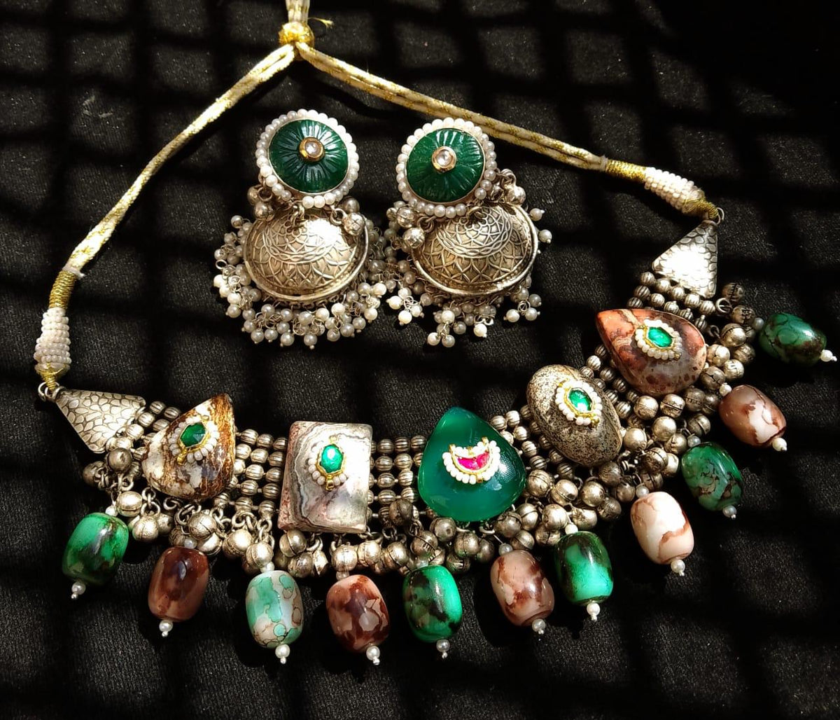 Aadhya choker with earrings image 0