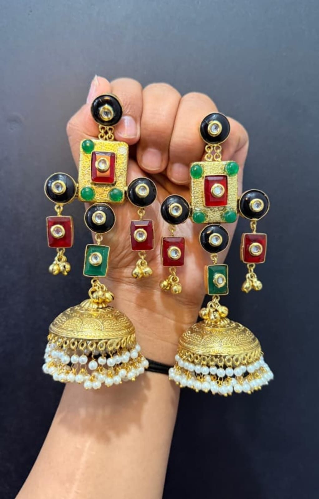 Colorful Jhumka image 2