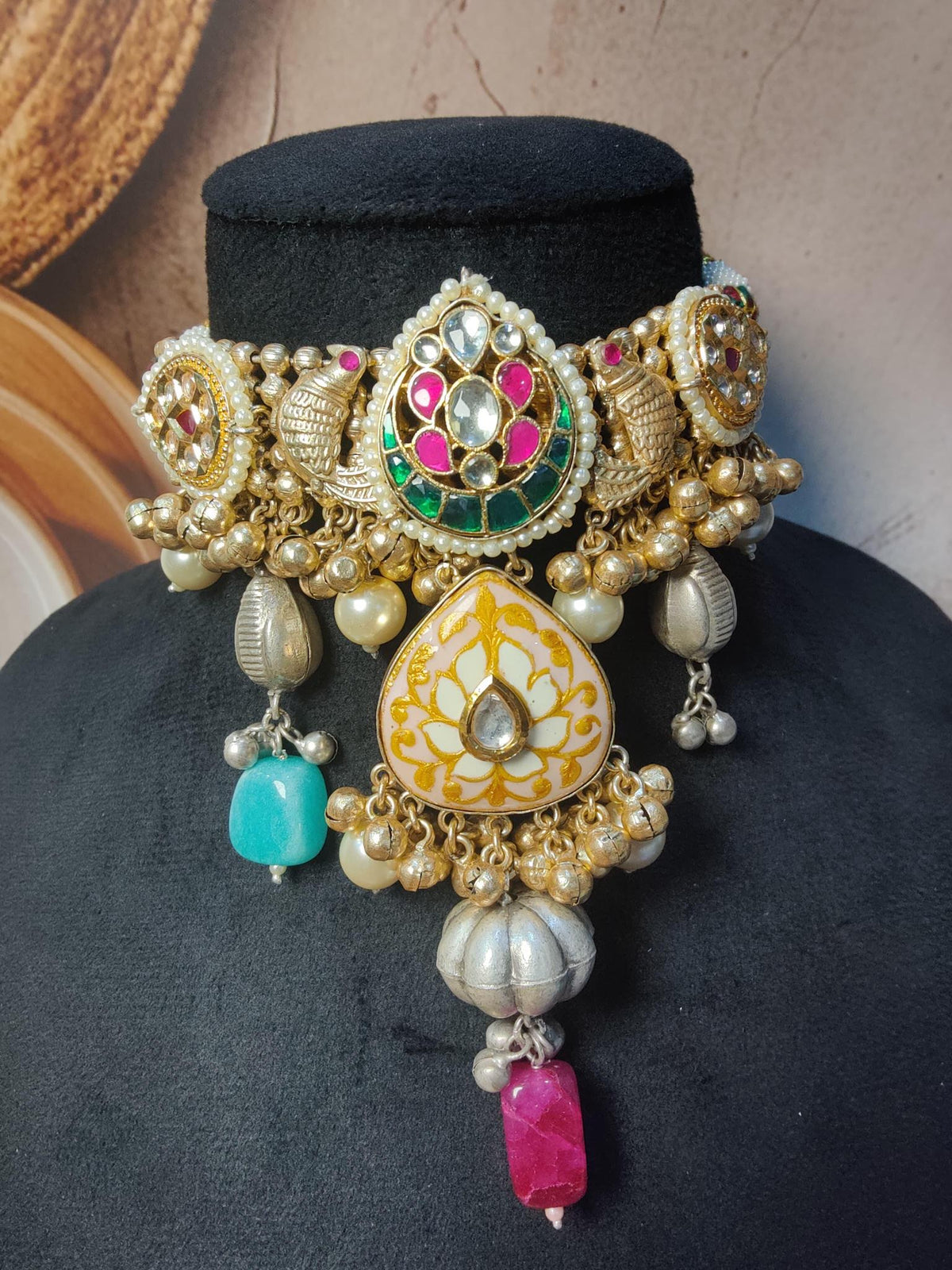 Handcrafted statement chokers image 1