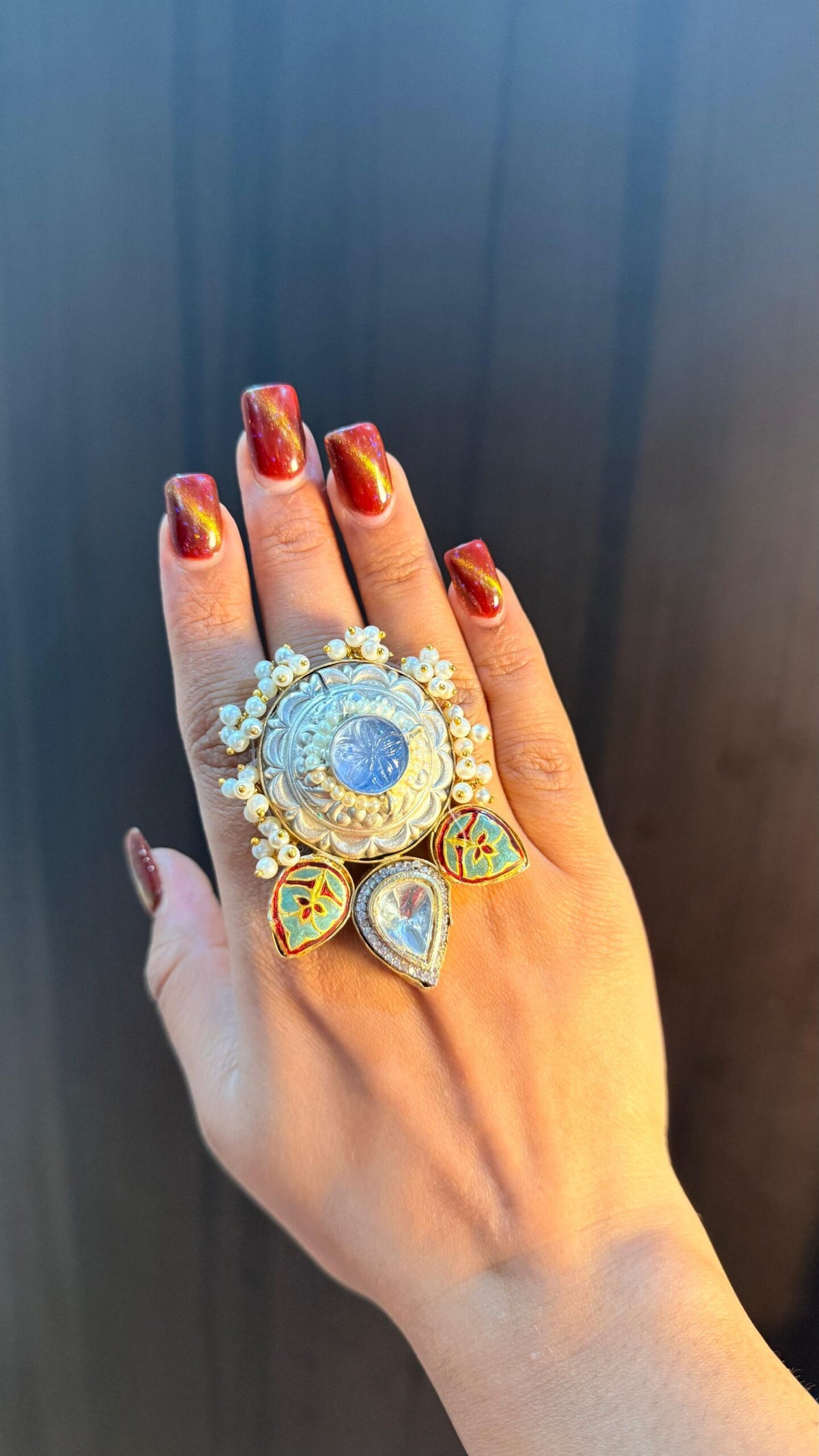 Dual toned rings image 0