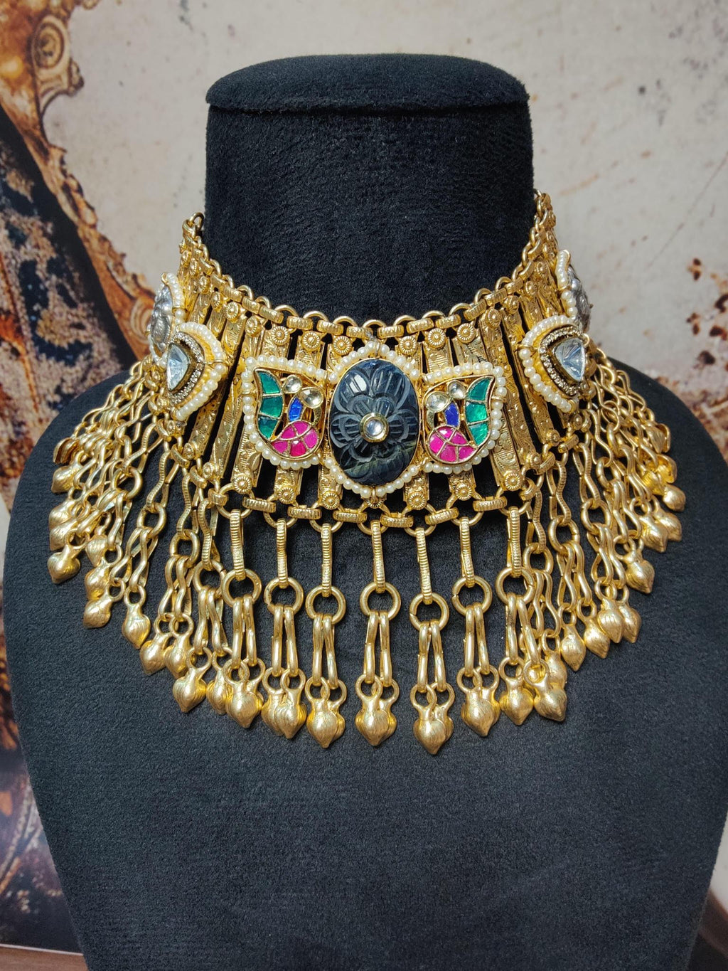 Alisha Choker - blue stone image 3