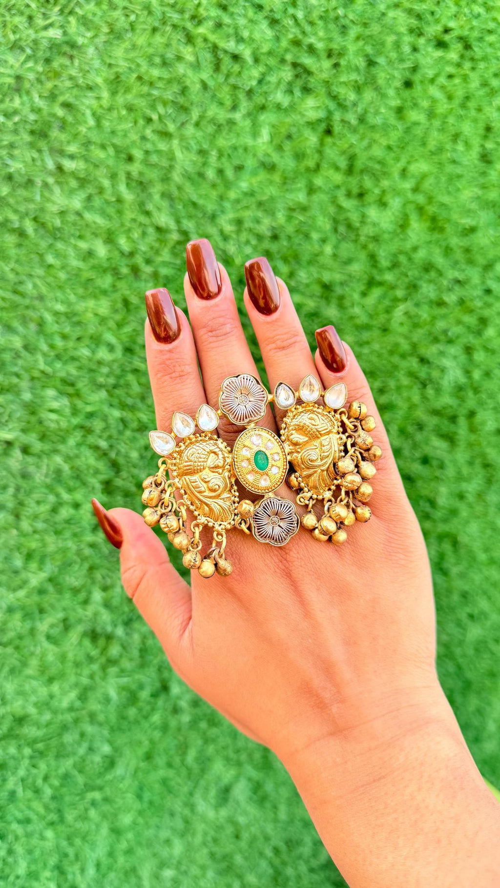 Mausam Rings  - Green image 0