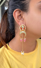 Binni Earrings - Red and Green image