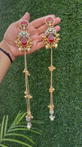 Dejhoor earrings - red image 0