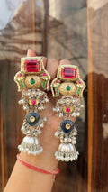 Aashi Earrings- Silver image 0