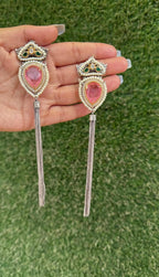 Falak tassle earrings image 6