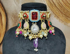 Mayuri choker - red image 3