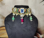 Sapna choker-blue colour image 0