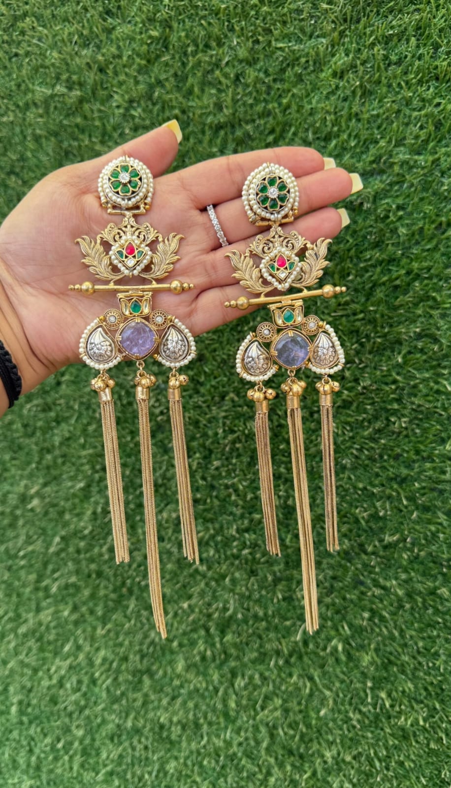 Isha earrings image 6