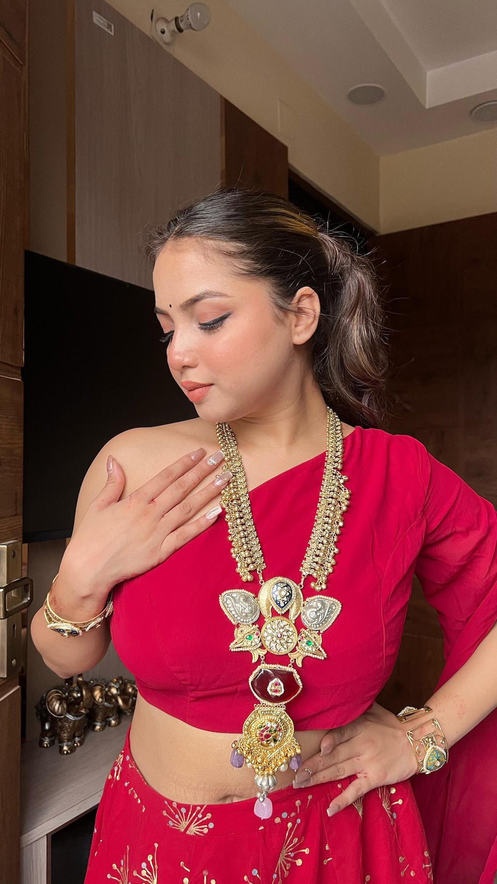 Maharani long haar - single layered image 2