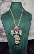 Laxmi pendant  - blue image 0