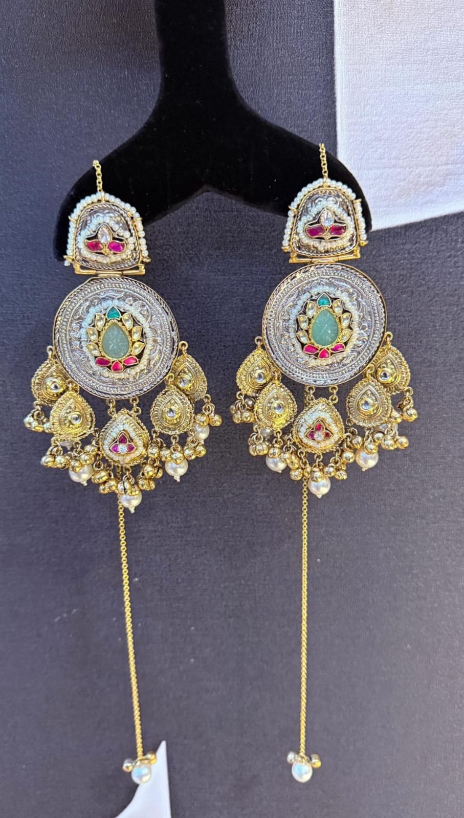Sidra earrings - Light Green image