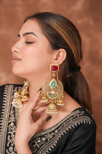 Myra Earrings - Red image