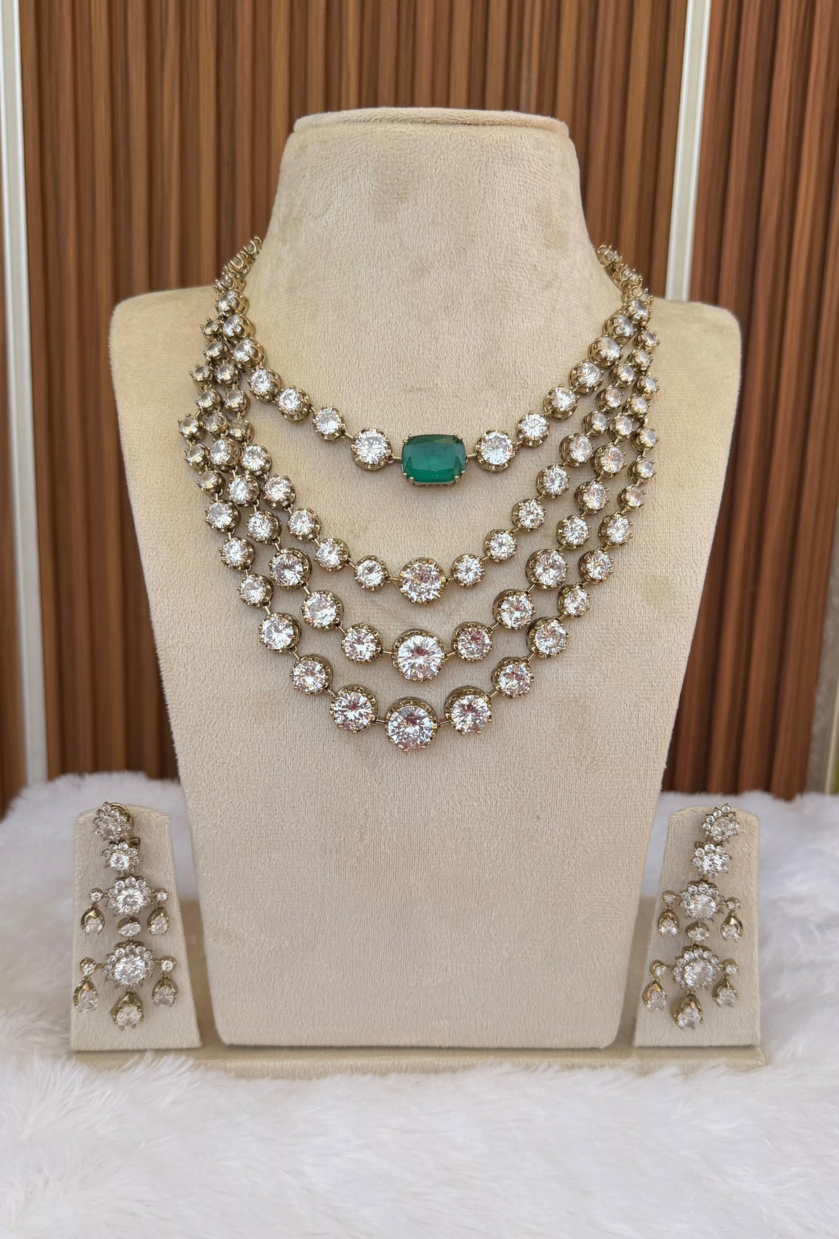 Neeta Ambani Set With Earrings