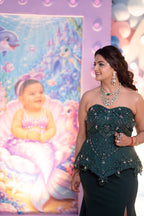 Neeta Ambani Set With Earrings