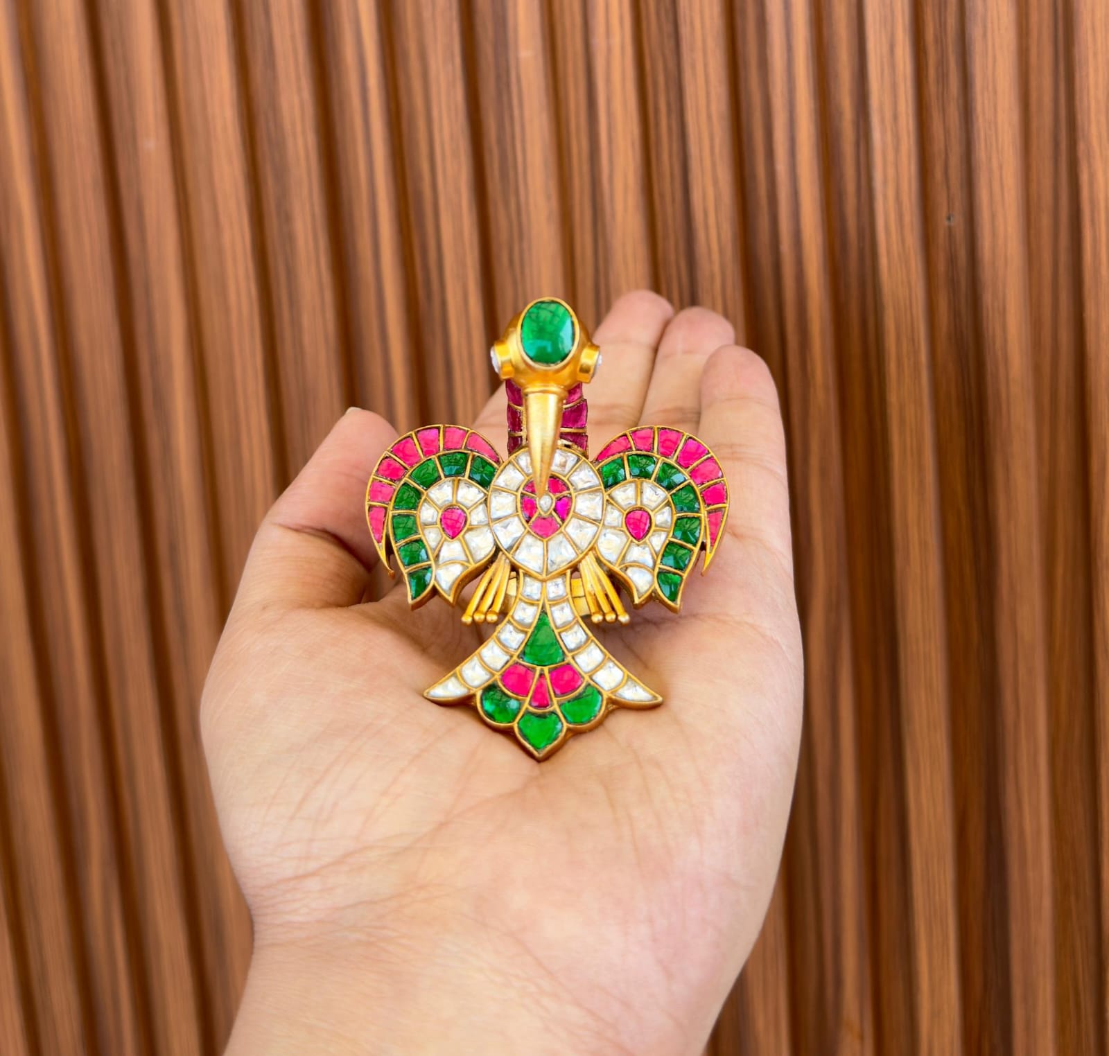 Mohabbat Ring- Pure Kundan piece