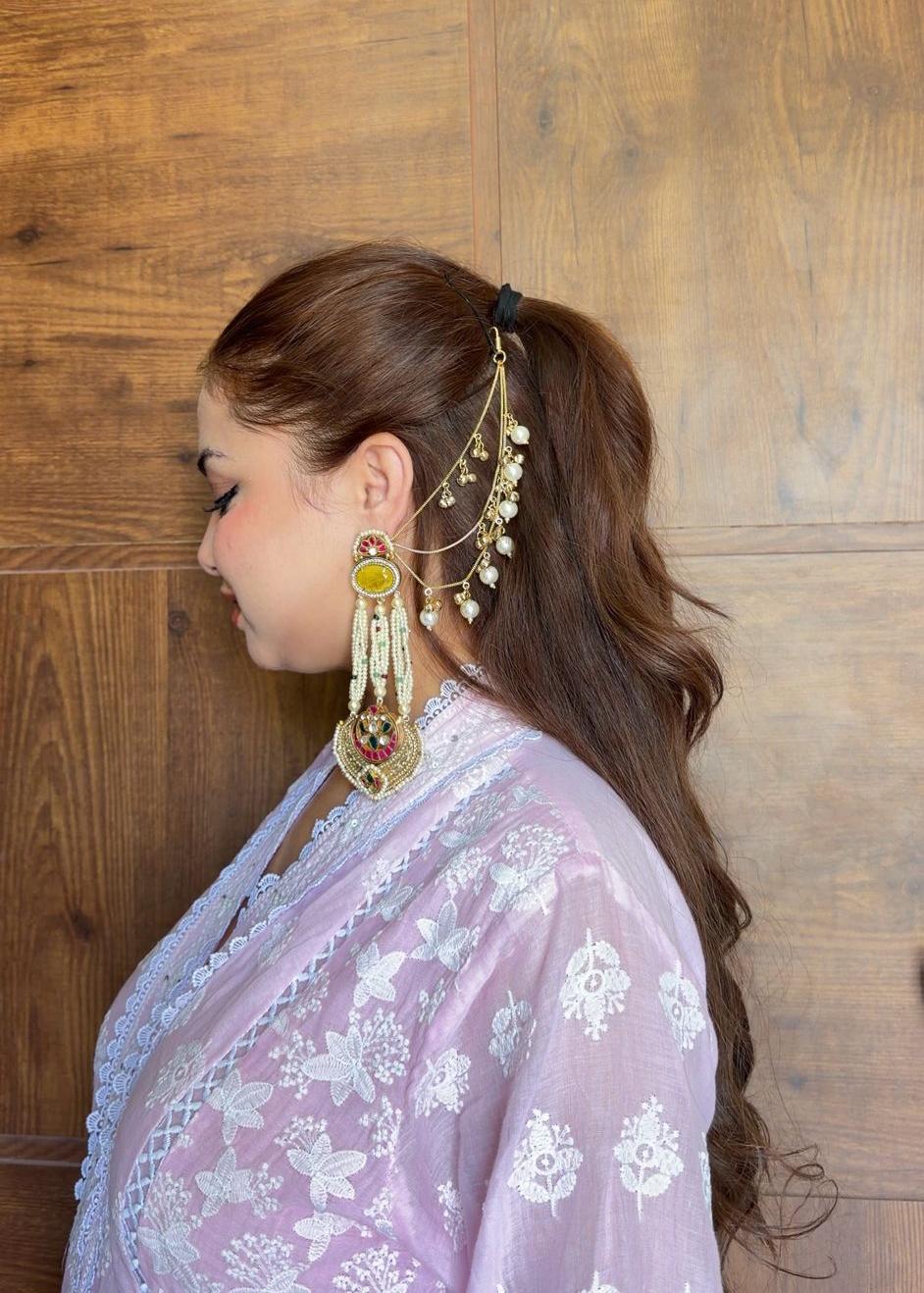 Trisha Earrings- Yellow